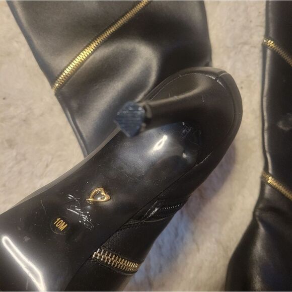 Thalia Sodi Zipper Stiletto Heel Boots - Picture 9 of 16